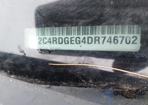 2013 Dodge Grand Caravan R/T z USA, uszkodzony, nr VIN 2C4RDGEG4DR746702